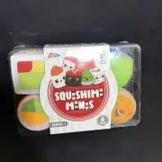 RMS Squishimi Japanese Sushi Food Fidget Sensory Toys Mini Squishy Set of 6