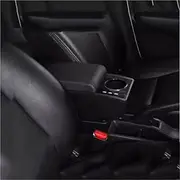 Car Console Double Storage Box Car Armrest Box Armrest Box for Opel for Corsa 2019 2020 2021-2025 Storage Box Cup Holder Accessories(Style 3)