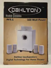 Dahlton 5.1 Complete Home Theater Speaker System