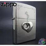 ZP071 美國經典防風打火機 ZIPPO - 日版 - 風中女郎 925純銀之心 GET HEART 珍藏紀念版