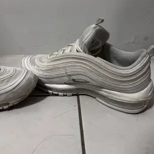 NIKE 子彈鞋 air max 97 全白 二手 airmax97 原價5800 正櫃 購入 便宜賣