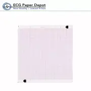 Zoll ECG Machine Recording Red Grid Paper 8000-0300 EKG Chart Roll 60 Pack New