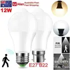 E27 B22 PIR Motion Sensor LED Bulb Automatic ON/OFF Energy Saving Globe Lights