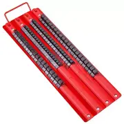 CARBYNE 80 Piece Socket Organizer Tray, Fits 1/4-Inch, 3/8-Inch, 1/2-Inch Dri...