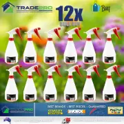 12x Spray Bottle 500ml Trigger Gun Misting Sprayer Flowers Restaurant Cleaner