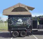 Camper Trailer - Tradie Trailer - Builders Trailer- Camper Trailer- all in one.