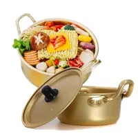 在飛比找松果購物優惠-【韓國】韓國家家戶戶必備 韓國泡麵鍋/兩手鍋 20公分 (含