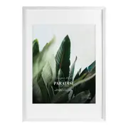 Cooper & Co. 50x70cm Mat to 40x50cm White Premium Paradise Wooden Photo Frame