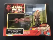 Star Wars Episode 1 Gungan Assault Cannon with Jar Jar Binks