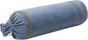 Hellery Yoga Bolster Pillow with Carry Handle Professional Yoga Equipment Pose Modification High Elastic Cushion Yoga Pillow