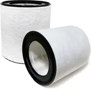 Nispira 3-In-1 HEPA Carbon Filter for Z-3000 TruSens Large Air Purifier 2 Pk