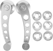 Alipis Auto Window Crank Handle Set Car Accessories Windshield Aluminum Winder Crank Car Window Opener Handle Kit