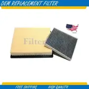 Engine And Carbonized CABIN AIR FILTER For 2016-2020 Toyota Tacoma V6 US Seller (for: Toyota)