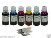 Refill ink Cartridge RX680 RX580 RX595 CISS 78 6X4OZ