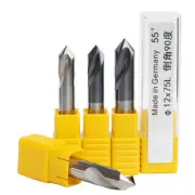 Carbide 90° Degree Chamfer&Spotting Drill 1mm-12mm Countersink Cutter