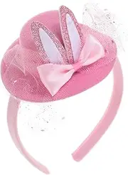 Bunny Headband Hair Bands Head Band Easter Party Hair Clasps Rabbit Ear Headdress Bunny Ear Cosplay Headband Easter Rabbit Headwear Party Rabbit Hair Hoops Easter Headband Plastic