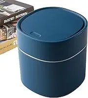 Trash Can - Countertop Garbage Cans with Lid,Small Trash Can, Bathroom Trash Bin for Vanity Tabletop, Bedroom, Bathroom Buniq
