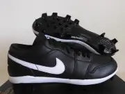 Nike Jordan 1 Retro Mcs Low Black-White "Baseball Cleats" Sz 11 [CJ8524-011]