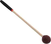 TOGEVAL Rubber Drum Mallets with Wood Handles and Soft Nylon Heads for Glockenspiel Singing Bowls and Ethereal Drums Precision Control Easy Handling and Instrument Protection for Teaching