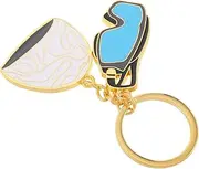 Abaodam Swimmer Keychain Metal Swim Team Charm Stylish Swimming Jewelry Pendant for Men Creative Sport Keychain for Bags Luggage Unique Swimming Souvenir Accessory