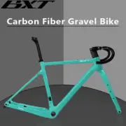 BXT Carbon Frame Gravel Bike Frame Bicycle 700*47C Superlight Road Bicycle Frame