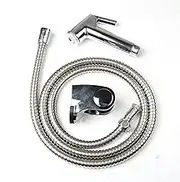 APTPKGDFDK Handheld Toilet Bidet Faucet Sprayer Bidet Toilet Set Bathroom Toilet Shower Bidet Spray Household Washstand Set Sleeve Socket