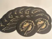STRONGBOW Hard Apple Ciders Beer Mat Coaster lot of 10 Drink English British UK