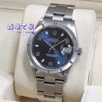 在飛比找蝦皮購物優惠-ROLEX 勞力士 15210 13劃 藍面 全套 34mm