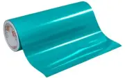12"x10 ft Roll Glossy Oracal 651 Turquoise Adhesive-Backed Vinyl for Craft (C1)