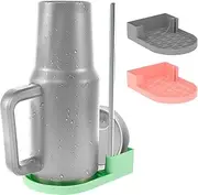 3Pcs Water Bottle Drying Rack Silicone Bottle Drying Rack Nonslip Bottle Rack Dryer Fast Drying Water Bottle Dryer Rack Water Bottle Dryer Bottle Drainer Rack for 30-40oz Cup(Pinky Gray -Green)