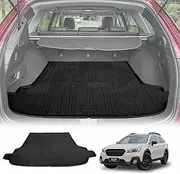 X-CAR Heavy Duty Cargo Rubber Mat Boot Liner Luggage Tray Compatible with Subaru Outback 2015-2020