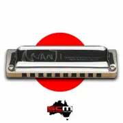 Suzuki MANJI M20 Harmonica 10 Hole Diatonic M20-D made in Japan KEY of D