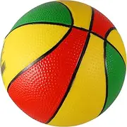 Kisangel 8.5 Child Inflatable Basketball Toy 3 Boys and Girls Plaything Hand-Eye Coordination Fine Motor Skill for Kindergarten Outdoor Games