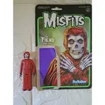 絕版老物 SUPER7 水土不服合唱團 THE MISFITS CRIMSON RED款 3.75吋可動公仔 骷顱 散件