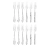 12x Table Fork Albany Stanley Rogers Cutlery Set Stainless Steel