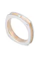 LITZ 18K White Gold & Rose Gold Diamond Men Ring PJ-MS019M