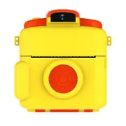 Kids Camera Instant Print for Boys and Girls, 1080P HD Kids Digital Camera with Print Paper Toy Camera Instant Print Christmas Birthday Gifts (Yellow)