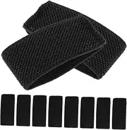 Parliky 10pcs Belt Loop Retainer Clips Adjustable Nylon Straps for Secure Belt Management and Organization