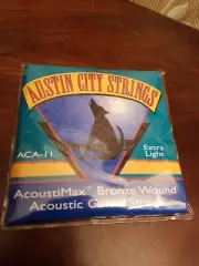 Austin City Strings ACA-12 Bronze Acoustic Guitar Strings Light