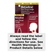 Betadine Sore Throat Gargle Concentrated 40ml