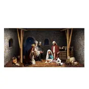 Christmas Gifts Christmas Nativity Garage Door Banner , Nativity Scene Murals Christmas Garage Decorations Cover Extra Large Merry Christmas For Ph...