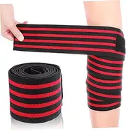 Knee Sleeves Adjustable Closure Elastic Knee Bandage Universal Size Compression Bandage for Legs Workout Fitness