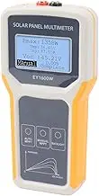 EY1600W Solar Panel Multimeter - 12 to 60V MPPT Tester for Photovoltaic PV Testing With Multifunctional LCD and Backlight