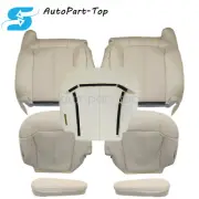 Fits Cadillac Escalade 2002 Front Leather Seat Cover Light Tan & Foam Cushion