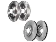 For 2017 Jeep Compass Brake Rotor Set Detroit Axle 48396XHCQ Brake Rotor (for: Jeep)