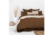 Bambury Queen Bed Linen Sheet Set - Hazel