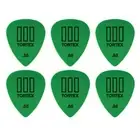 6 x Jim Dunlop Tortex TIII Green .88mm Guitar Picks T3 USA