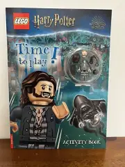 LEGO Mini Figure Harry Potter AND Time To Play Activity Book Sirius Black New