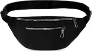 Belt Pack, Bag for Men Women,Crossbody Waist Bag Pack for Running, Walking,Travel, Cycling, Hiking Cycling,Easy Carry Card, Phone and Wallet