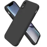 MCC iPhone XR Soft Liquid Silicone Shockproof Case Cover Apple iPhoneXR [Black]
